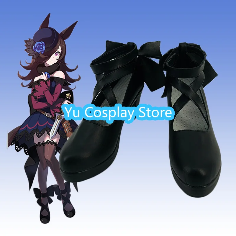 Yu Cosplay Uma Musume Rice Shower Scarpe Cosplay - Anime Convenzione PerformanceGame Anime Party Halloween Chritmas