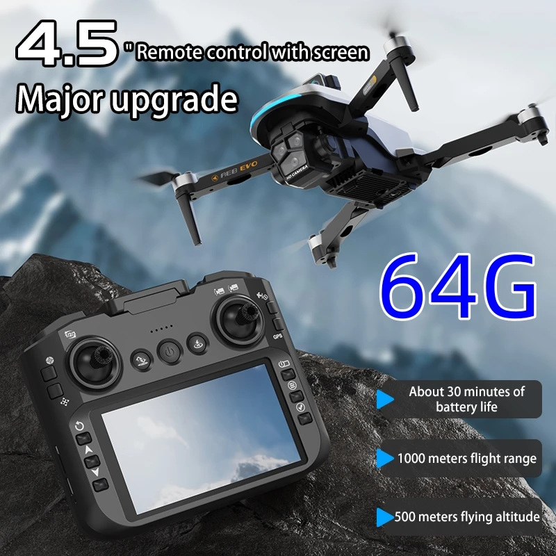 

AE8 EVO GPS Drone Brushless 8K Professional HD 2 Lens Camera Dron 5G WIFI FPV Brushless UAV Remote Control RC Quadcopter