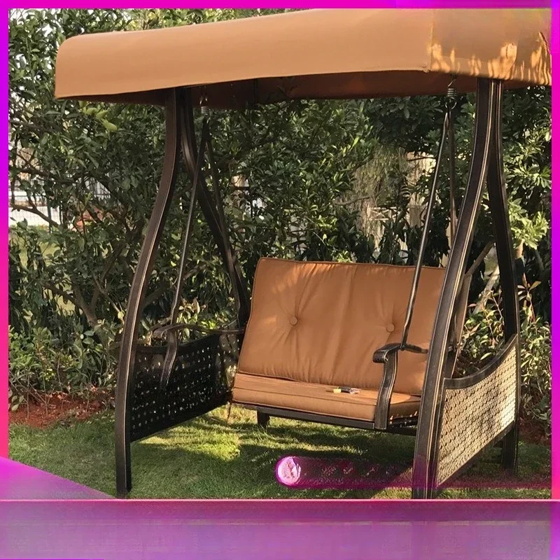OEMOutdoor Double Swing Hanging Basket Courtyard Hotel Swing Dormitory Villa Furniture Internet celebrity Outdoor Balcony Rope