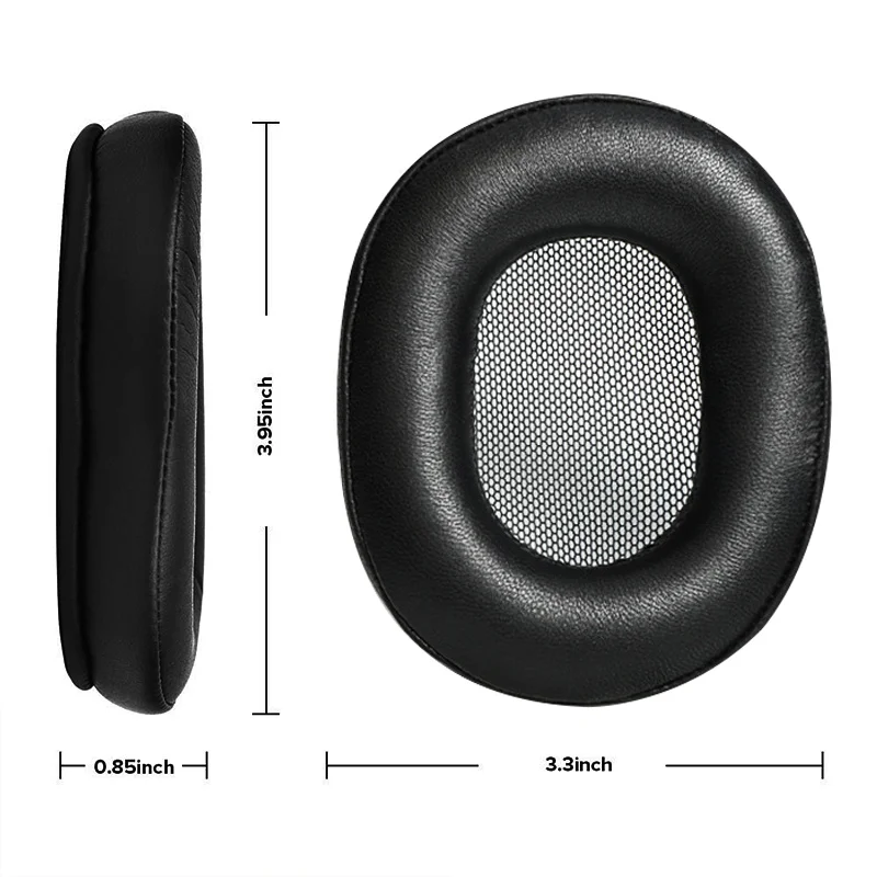 جلد الخراف استبدال وسادات الأذن وسادة الأذن لسوني MDR-1R MK2 1RBT 1ADAC MDR-1A 1ABT البروتين ليونة الجلود الأذن وسادة سماعة