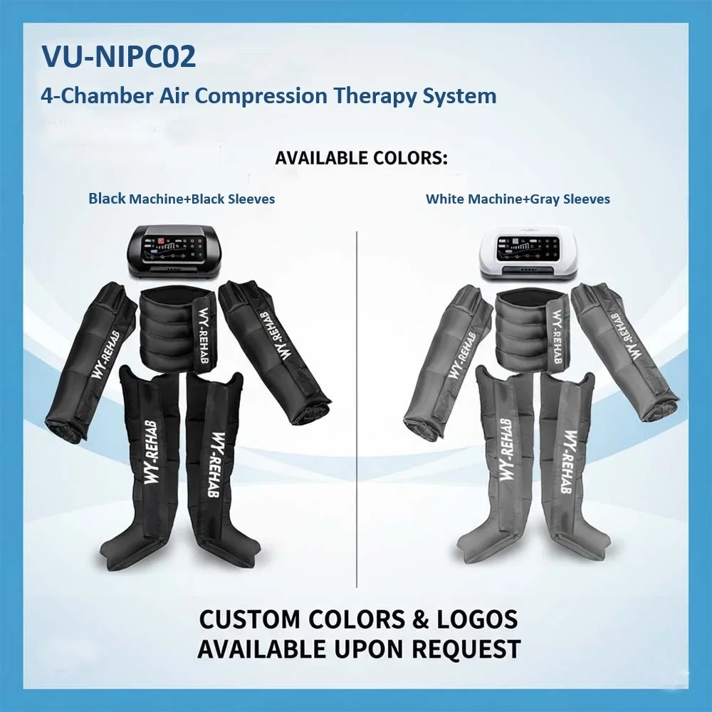 Recovery Set Lymphatic Drainage For Beauty Care Reduce Edema And Pain Body Relaxation Leg Arm Waist 4 Chamber Compression