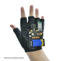 Keyestudio Cool Motion Sensing Gloves Gesture Control Smart Car For Arduino With NANO Plus Development Board Kit(No battery)