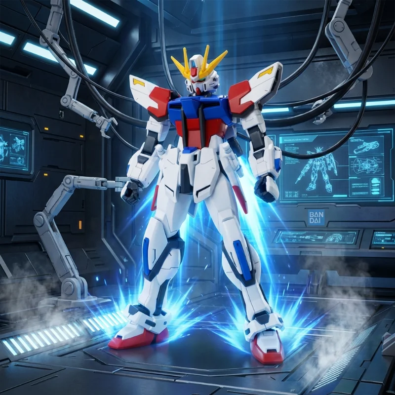 

Bandai Gundam Build Fighters Strike Gundam 1/144 Scale Chinese Version Action Figure Kit for Hobbyist Collection Premium Gift