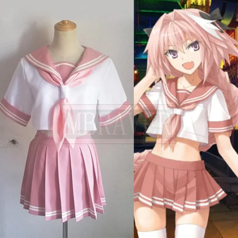 

Fate Grand Astolpho/Astolfo Cosplay Costume Custom Made Any Size