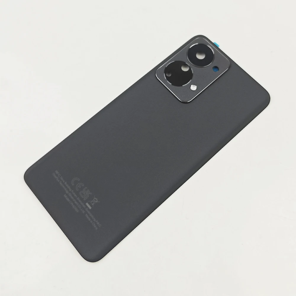 A+ Back Glass Cover For OnePlus Nord 2T Back Door Replacement Battery Case, Rear Housing Cover 1+ Nord 2T With Camera Lens