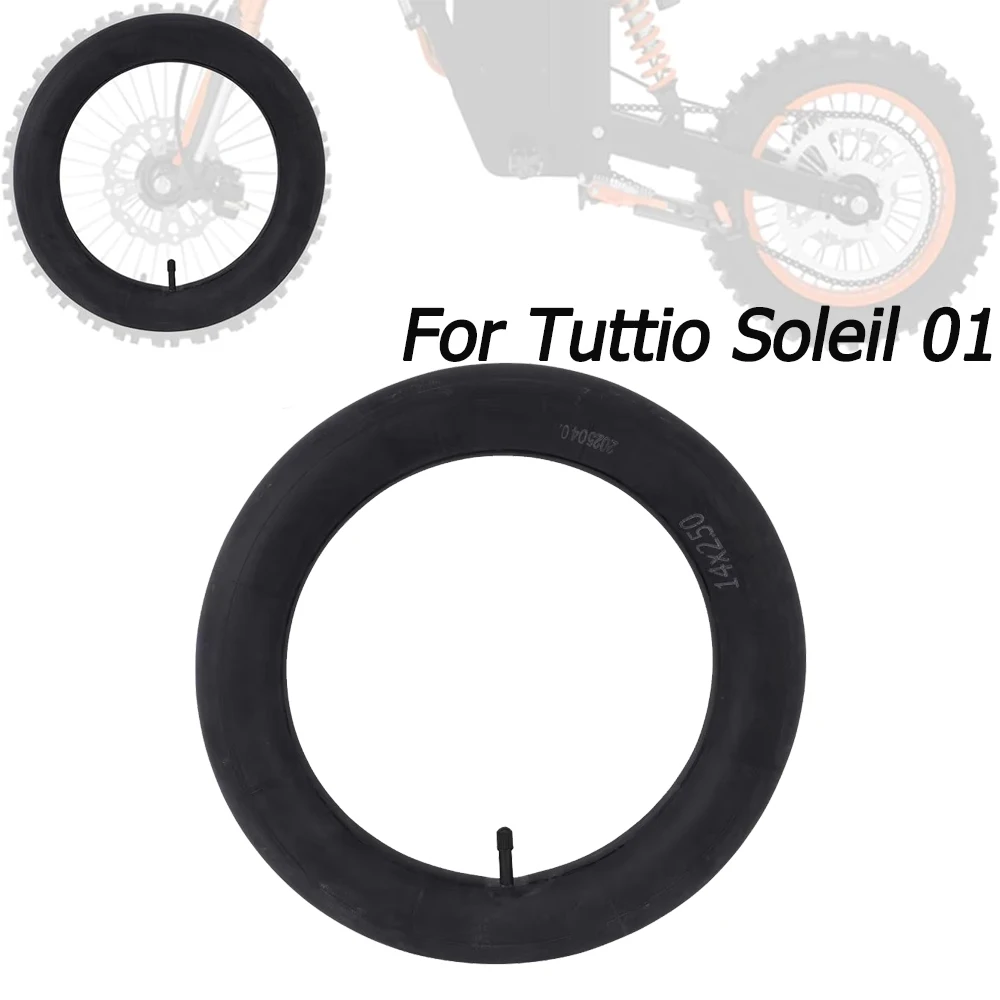 

14*2.5 Front Inner Tube For Tuttio Soleil 01 Motorcycles Butyl Rubber Electric Dirt Bike Accessories Durable Motocross Tires