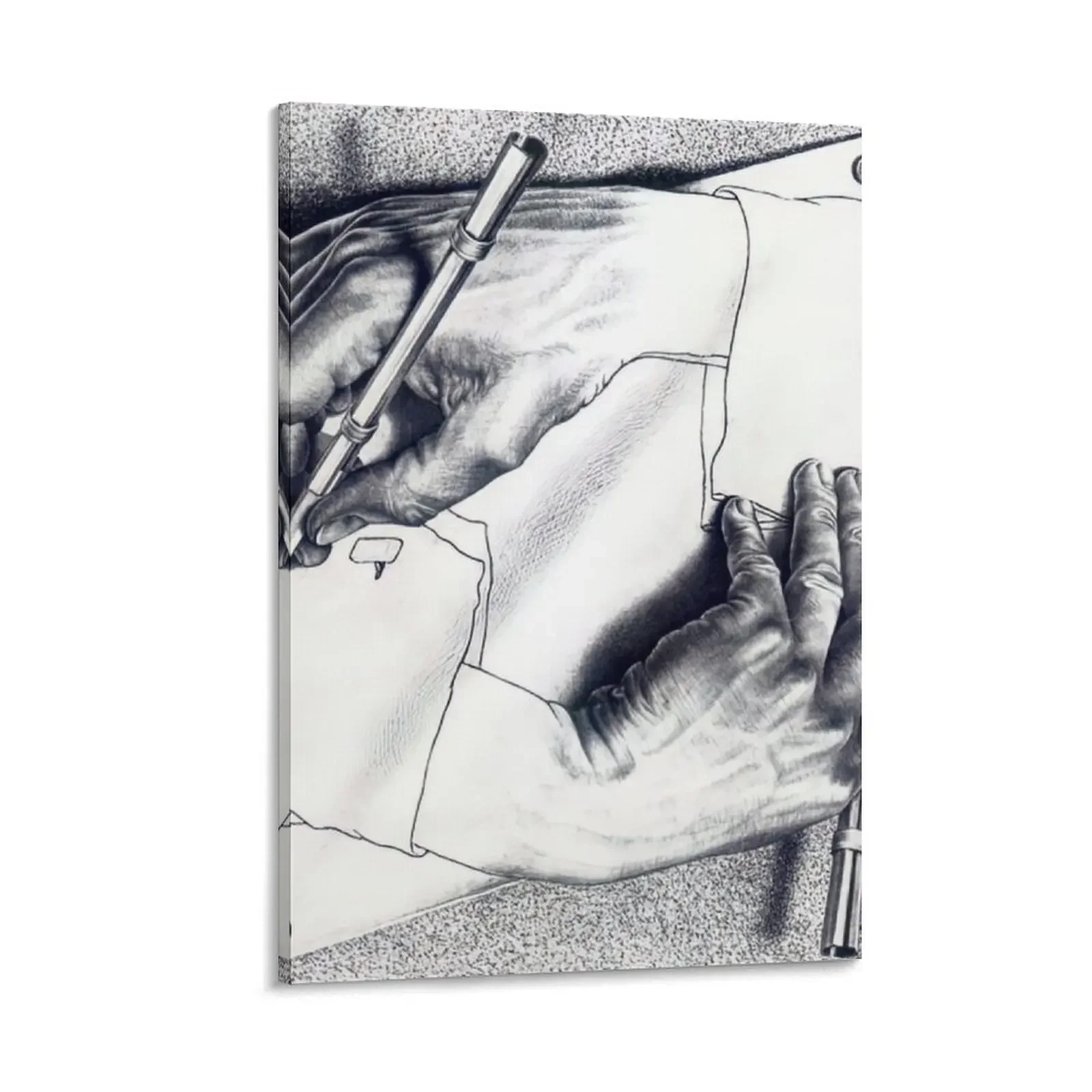

Drawing Hands by M.C. Escher Canvas Painting Paintings for bedroom posters for room Decor for room