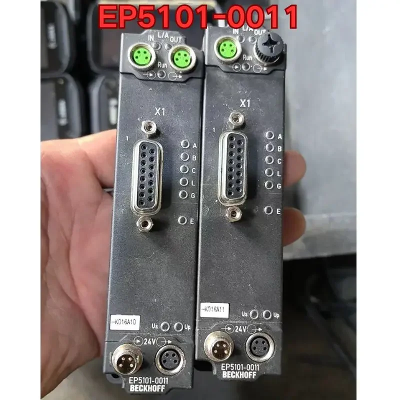 

Second-hand PLC module EP5101-0011 function test is normal