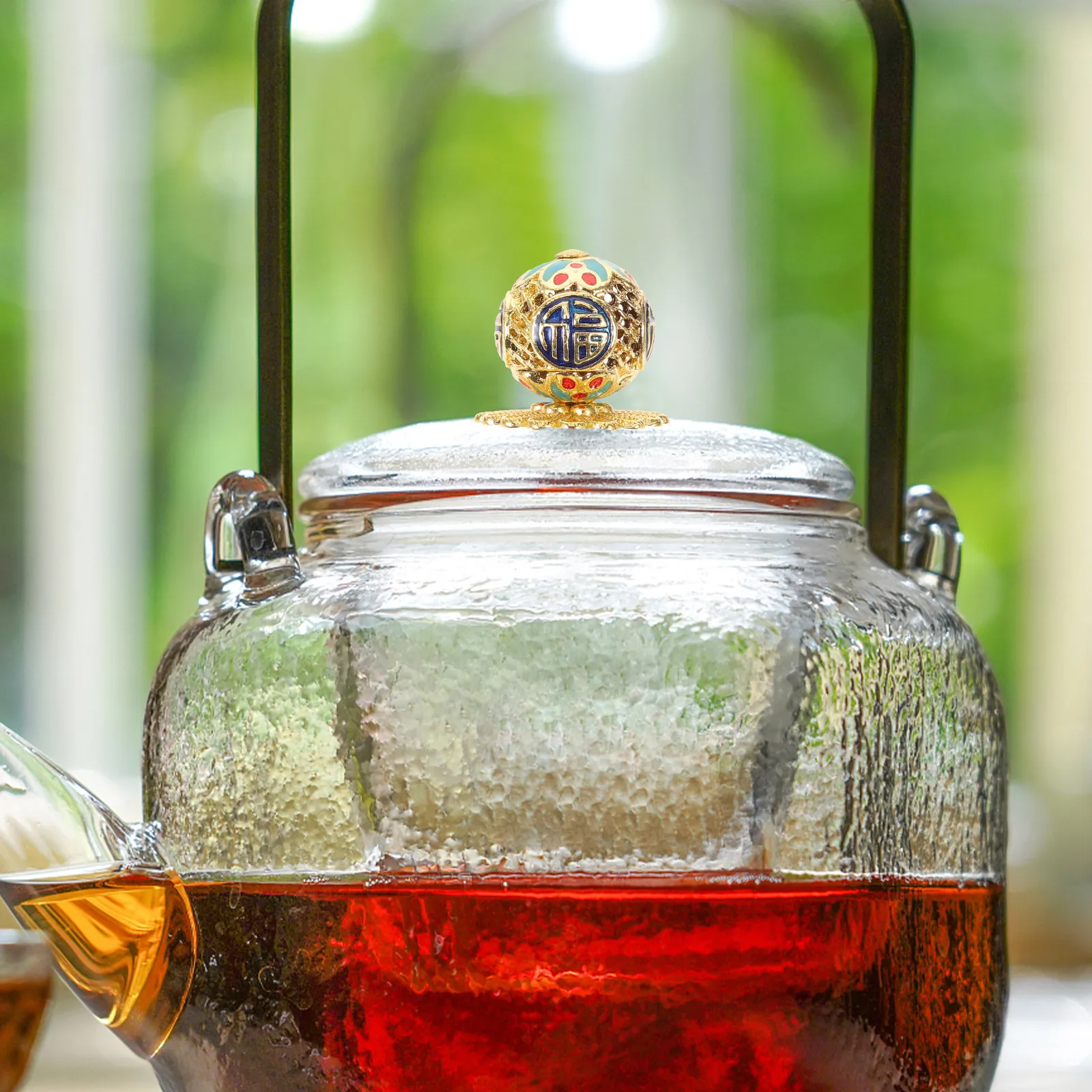 

Металлическая ручка-кнопка для крышки чайника, сверхпрочная, термоизоляционная, с защитой от ожогов, удобная рукоятка, замена для крышки чайника