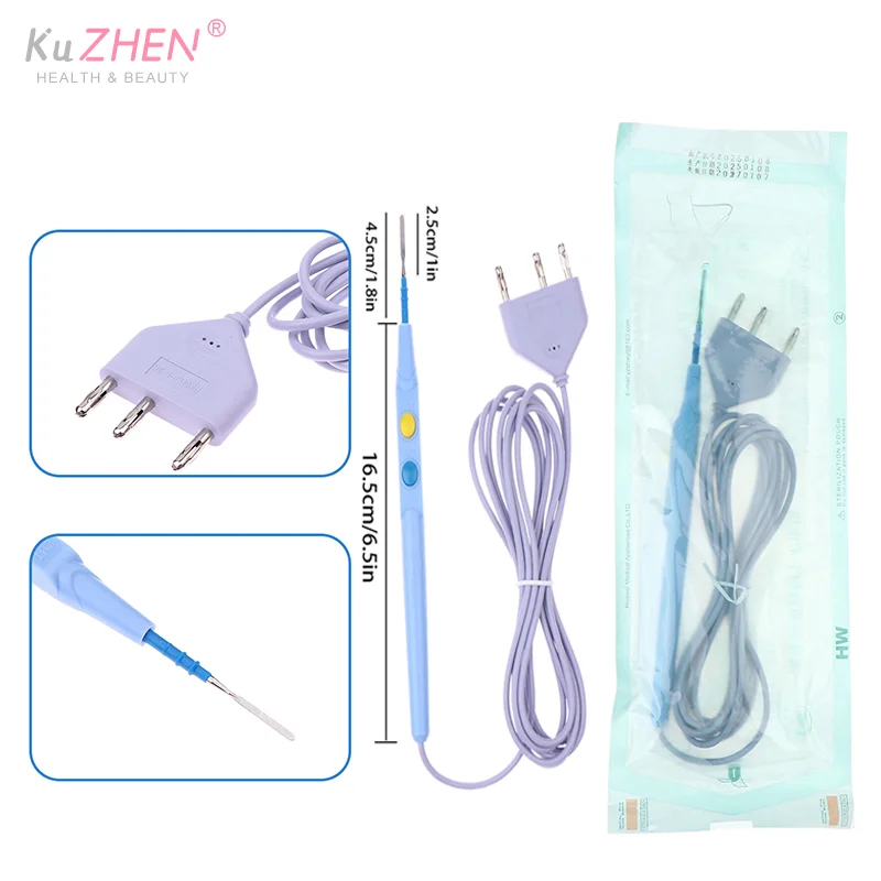 Reusable Electrosurgical ESU Pencil Electrosurgical Pencil Disposable Electrosurgery Monopolar Electric Knife Pen Autoclavable