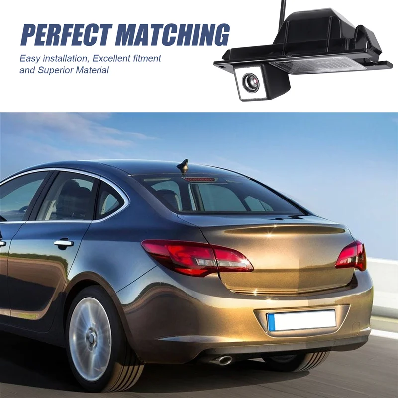 

Plain Car HD 12LED Rear View Backup Camera Reverse Camera For Opel Astra H J Corsa Meriva Zafira Insignia FIAT Buick Regal