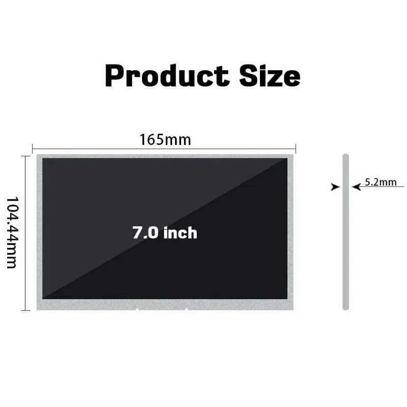 7.0 ''Originele Lcd-Scherm Gps Lw700at9309 Lcd-Scherm Vervanging 100% Getest Met Gratis Tool