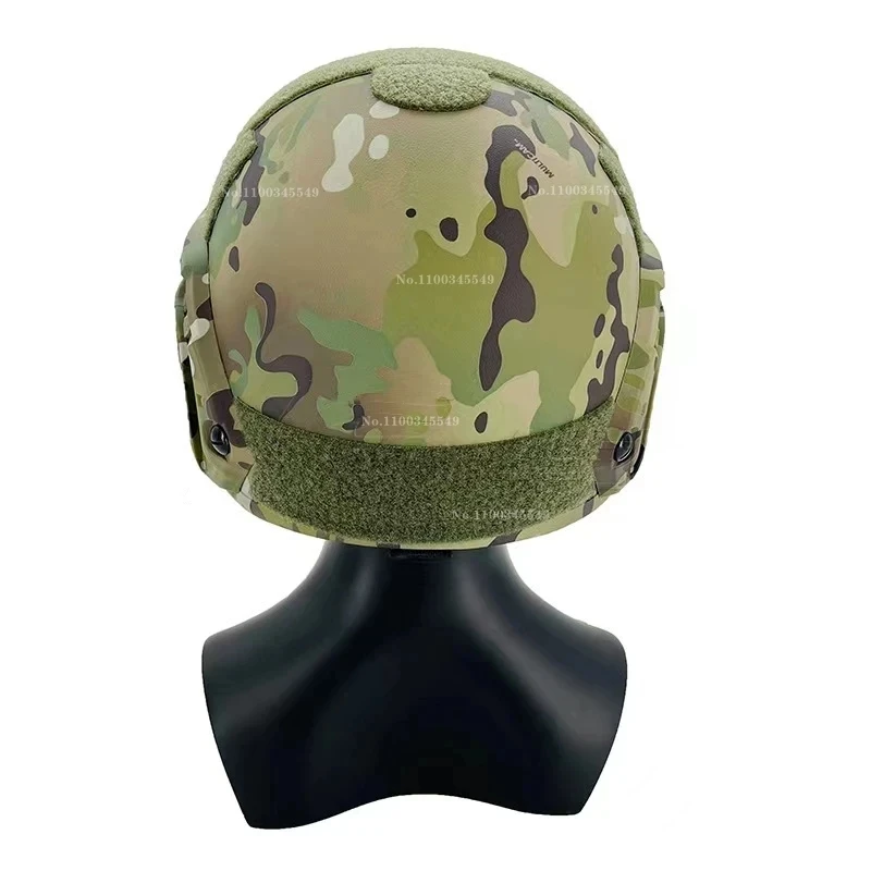 Ballistic Helmet FAST Kevlar Ballistic MC camouflage Helmet Wendy\'s suspension liner NIJ IIIA Class Bulletproof helmet