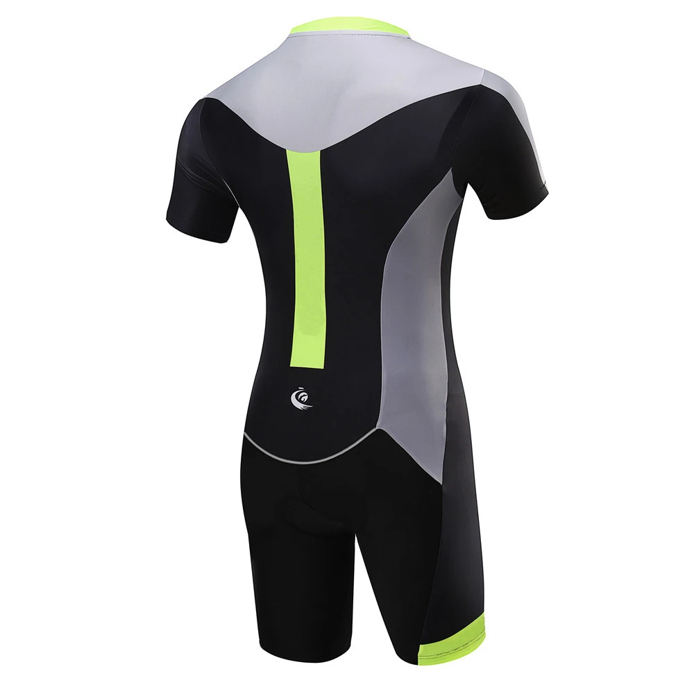 Triathlon Suit for Men, Road Bike, Cycling Jersey, Team Mountain Bike, Short Sleeve Racing Jumpsuit, Sports Wear Outfit, Factory