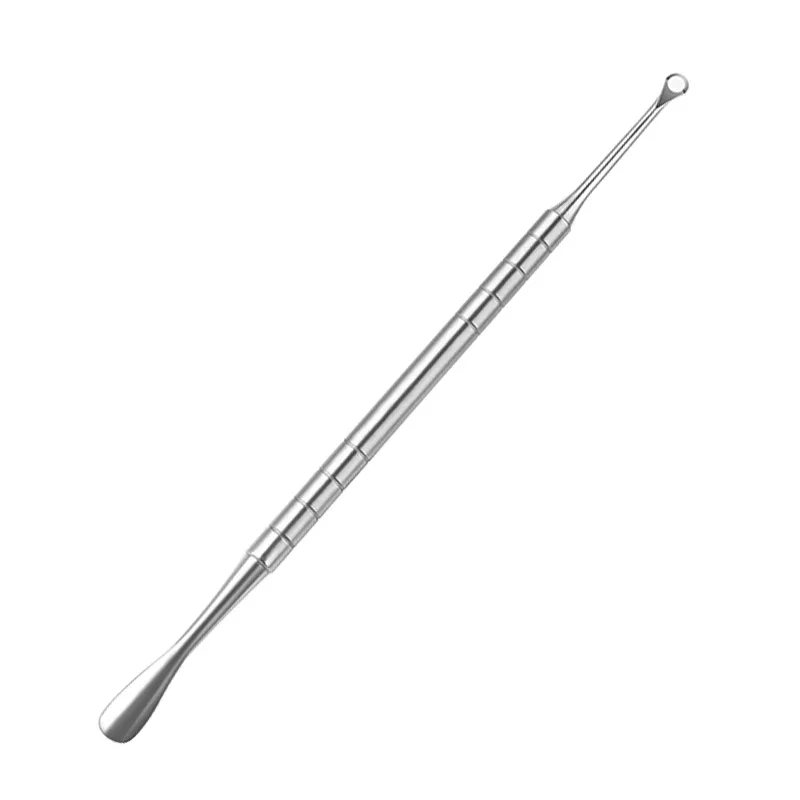 Russian Nail Double-ended Beveled Head Cuticle Pusher Remover Stainless Steel Manicure Sticks Cuticle Remover Nail Art Tool