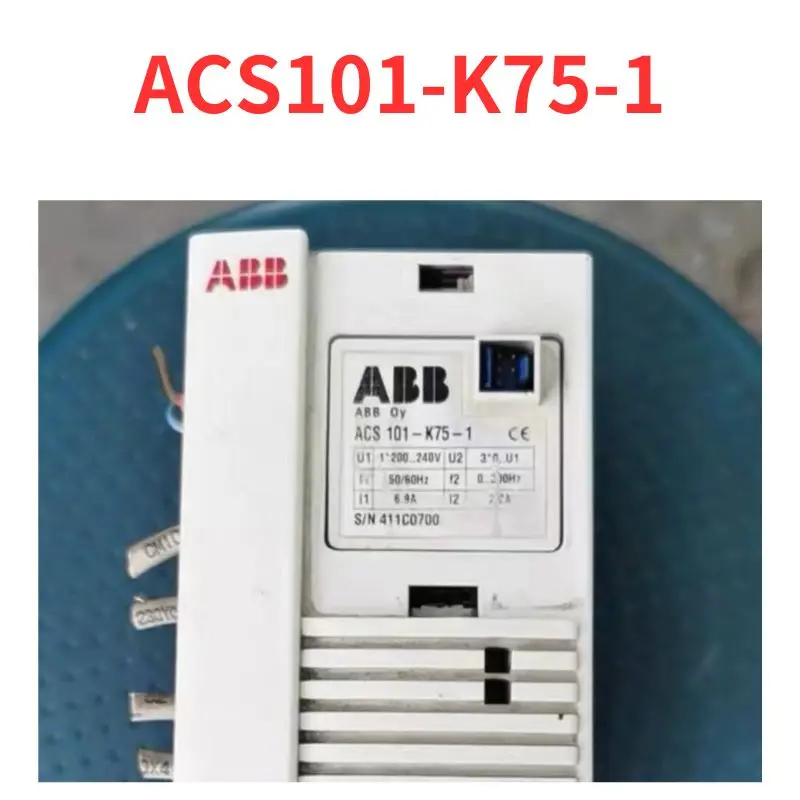 

90% new ACS101-K75-1 frequency converter tested OK