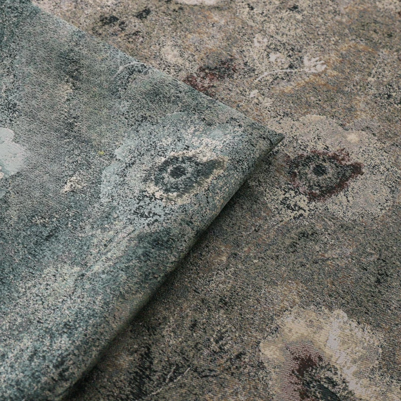 

Ink Floral Pattern New Song Jacquard Brocade Fabric Chinese-Style Qipao Dress Traditional Hanfu Clothing Designer Material