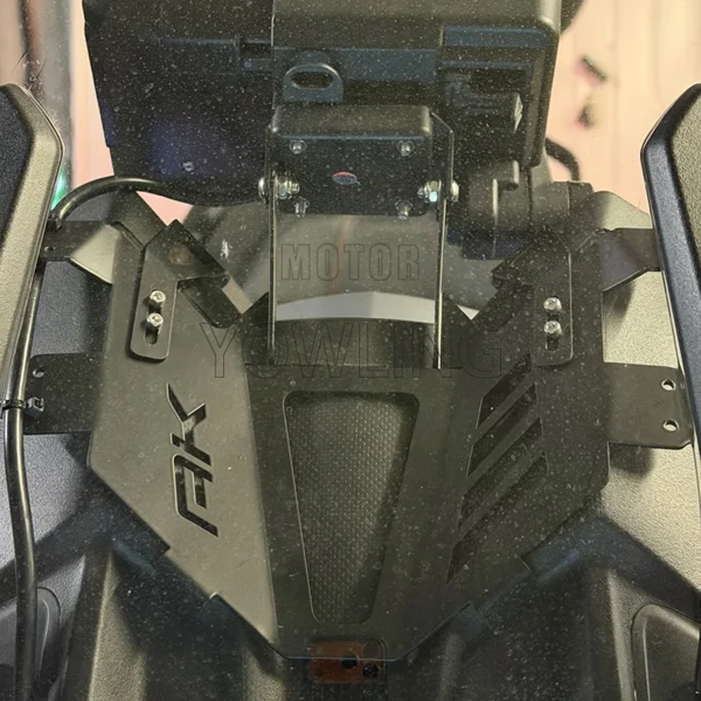 

For Kymco AK550 Premium 2023 2024 2025 2026 Motorcycles Windshield Mount Front Phone Stand Holder GPS Navigaton Plate Bracket