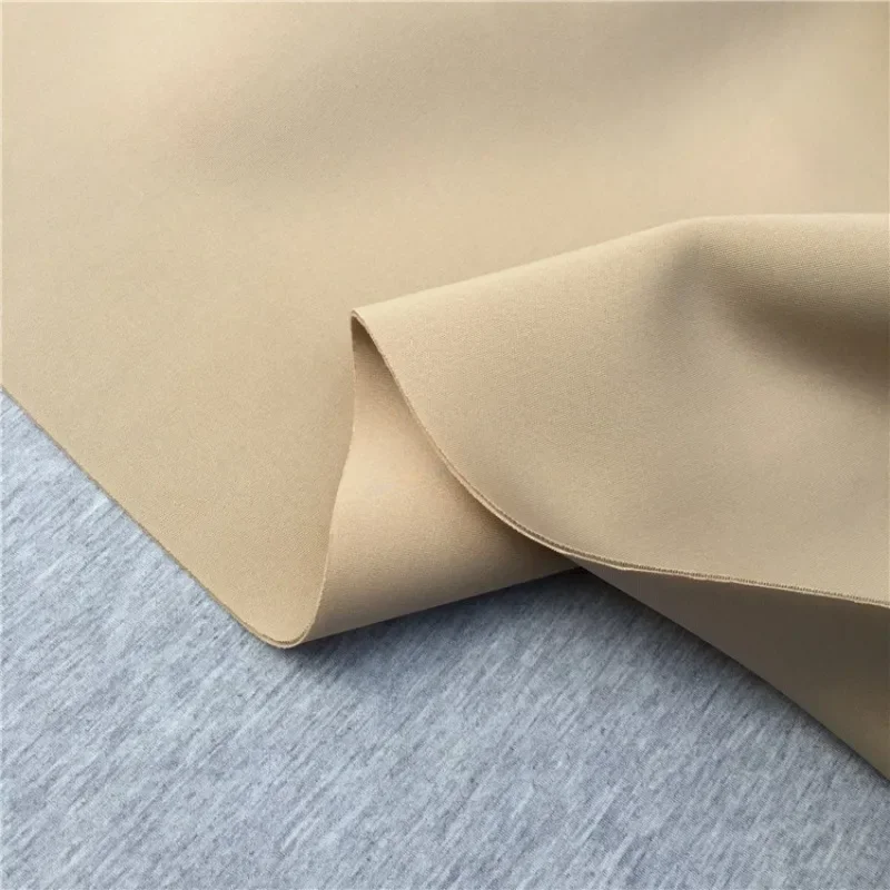 Space Cotton Fabric Thick Multi-color Woven Elastic Knitted Air Fabric Cloth Apparel Sewing Meters Polyester Spandex Material