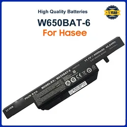 W650BAT-6 Laptop Battery for Hasee K610C K650D K750D K570N K710C K590C K750D G150SG G150S G150TC G150MG W650S