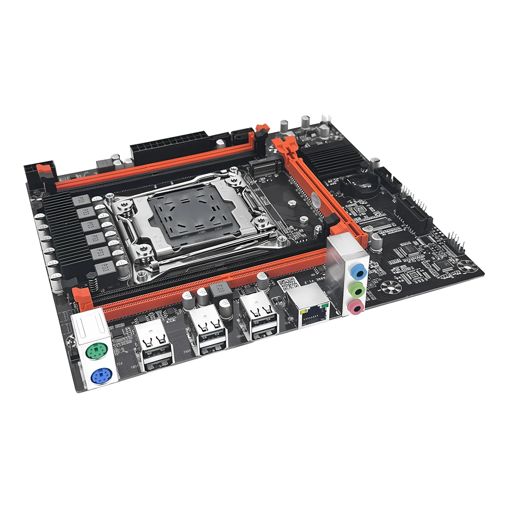 MOUGOL X99 Motherboard Set with Intel Xeon E5 2680 V4 CPU Dual-channel DDR4 32G(2*16G) 2133MHz RAM for Gaming Computer Component