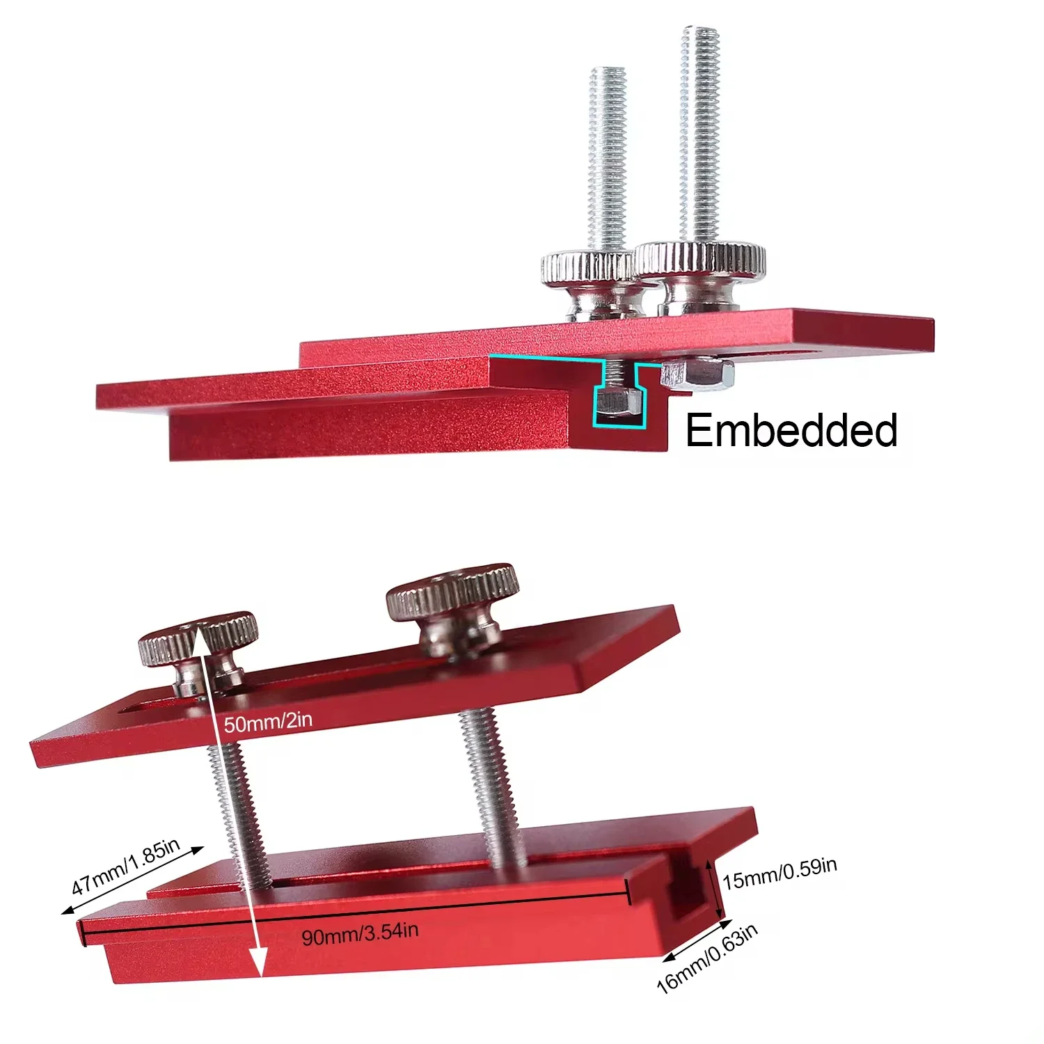 Multipurpose Adjustable Replacement Tool Rest Sharpening Jig for 6/8 Inch Bench Grinders & Knife Sharpener System - Easy Honing view 3