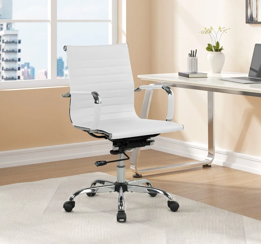 2024Manager's Conference Office Chair with Adjustable Height & Swivel, 250 Lb Nordic Lift Swivel Chair Comfortable Seat