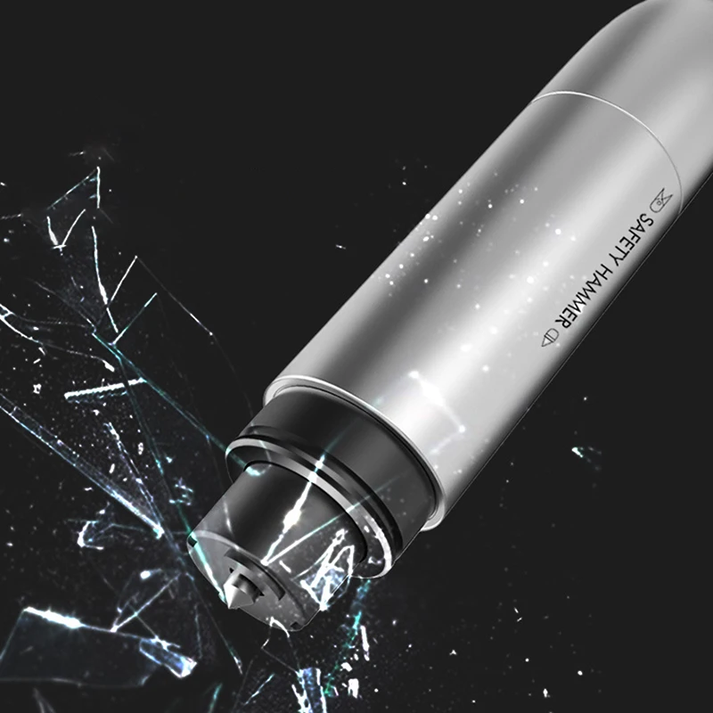 1 шт., мини-молоток для стекла автомобиля, резак для ремня безопасности