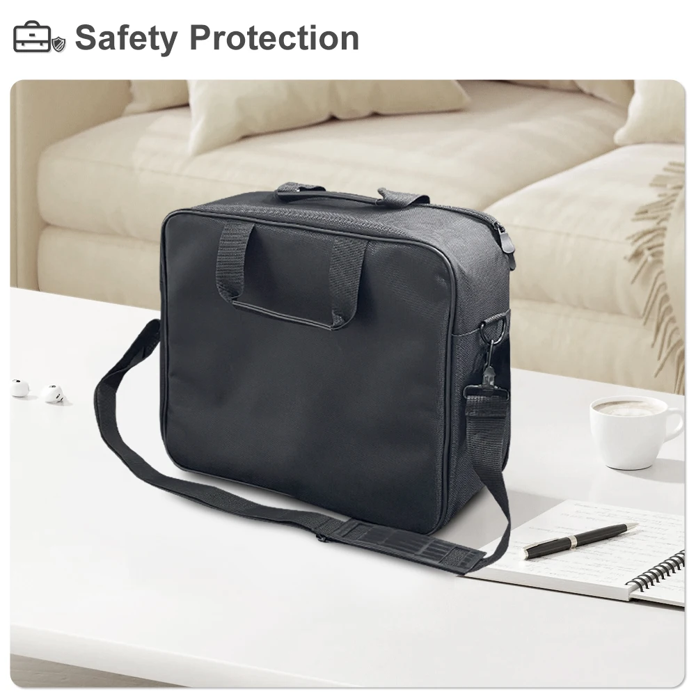 TouYinger storage bag can be carried by hand, shoulder and back compatible with Touyinger/Q12W/Epson/BenQ projectors