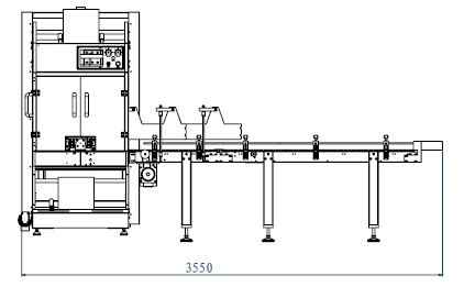 QSJ5040A Automatic Sleeve Wrapper & BSE-5040A Shrink Packer Plastic Packaging Material Bags Packaging for Water Bottles Packing