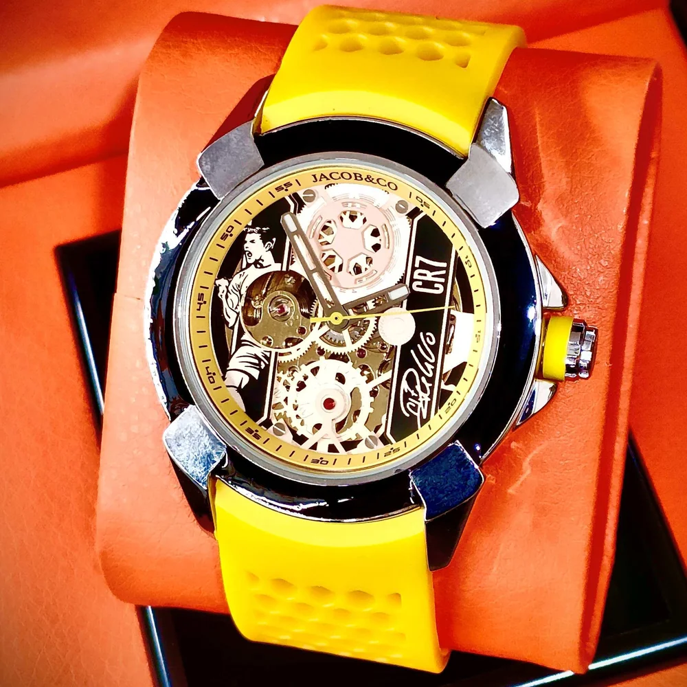 2026 CR07 Hot Jacob & Co Originele Merk Horloges Voor Heren Business Automatische Mechanische Polshorloge Hoge Kwaliteit AAA Mannelijke Klokken