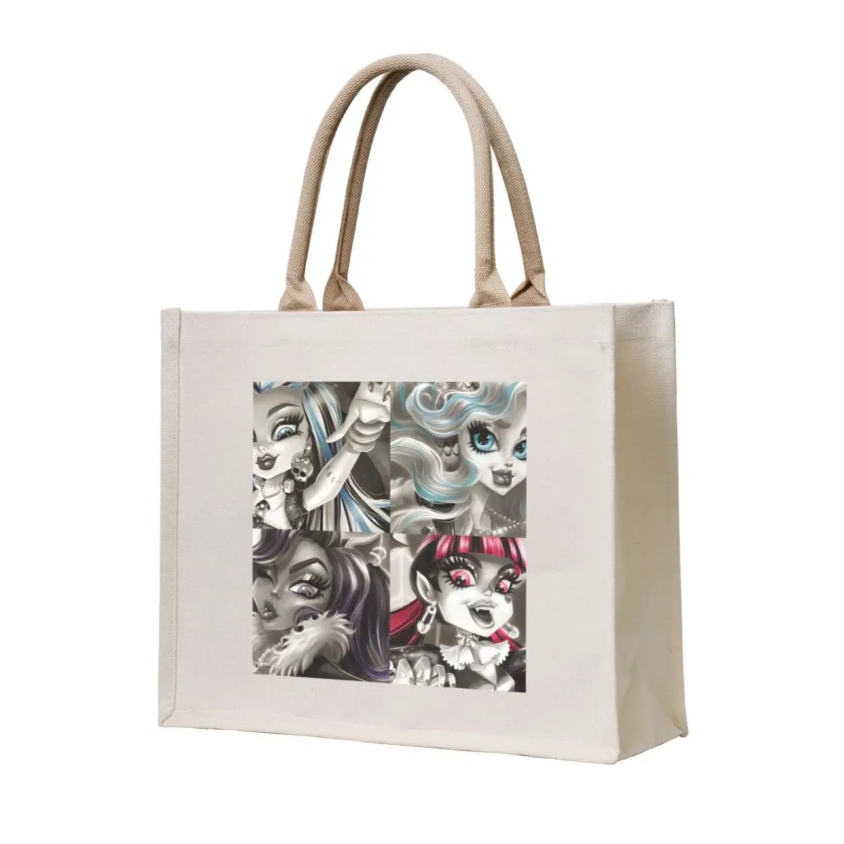 

OG GHOULS Tote Bag cloth bag woman tote bags aesthetic Large bags for women shopping trolley bag