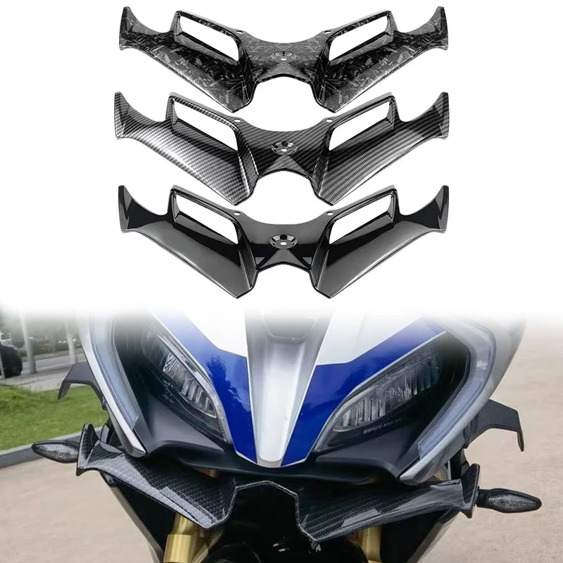 Motocykl Winglet aerodynamiczny zestaw skrzydełkowy Spoiler akcesoria do silnika dla KawasakiNinja 300 Ninja250 NINJA300/250 EX300 2013-2017