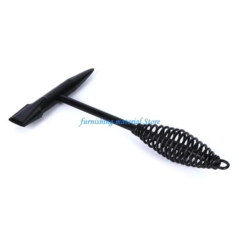

Y5GD Welding Chipping Hammer High Carbon Steel Welding Slag Hammer Ergonomic Spring Handle for Welders Repair Technicians