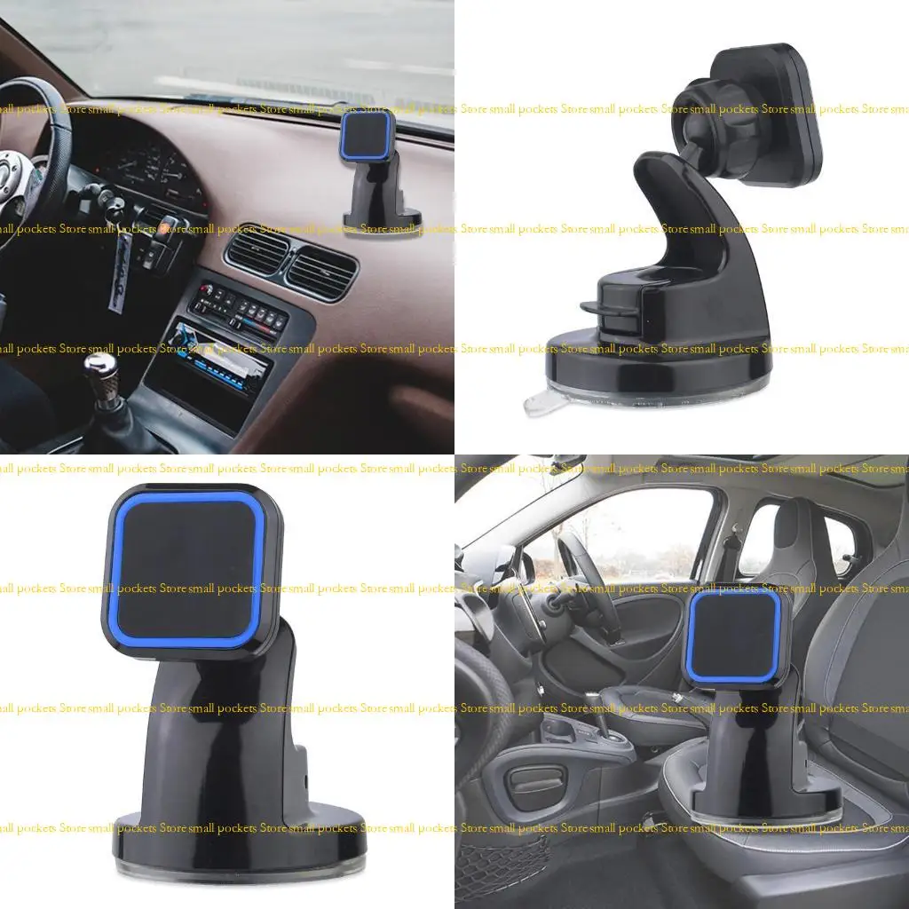 

R1WD Вращение на 360° Магнитный держатель для мобильного телефона на приборной панели автомобиля Подставка для крепления на