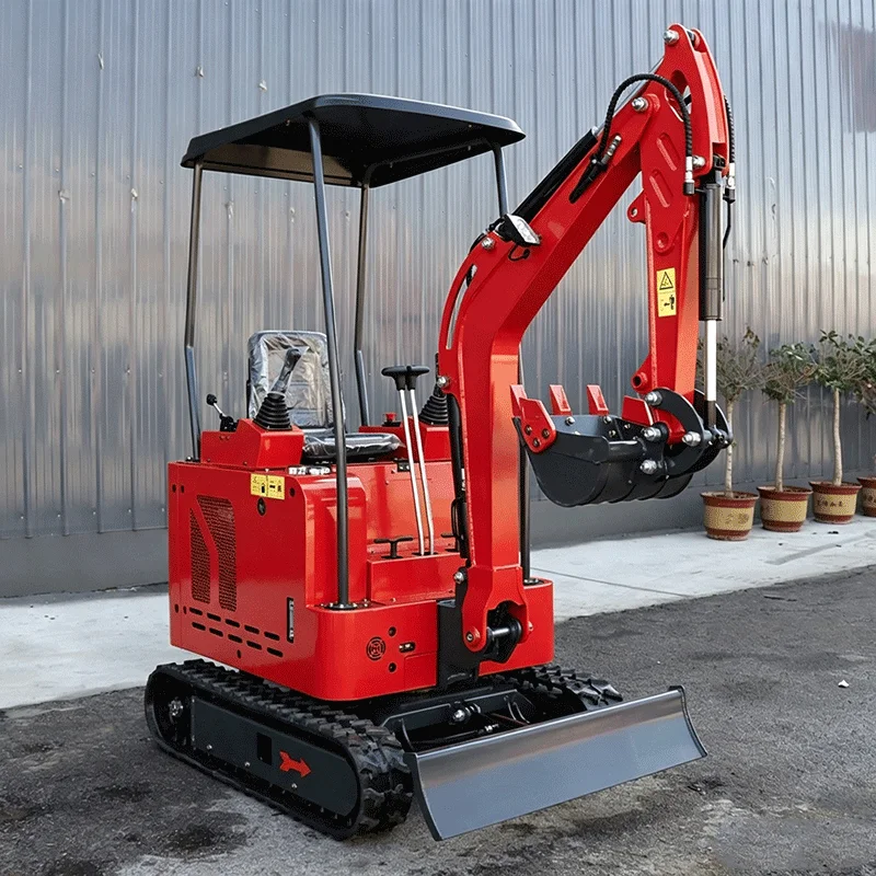 2 Ton Micro Crawler Excavator Diesel Engine Hydraulic Digger with CE EPA Certified for Farm Construction Trenching Engineering