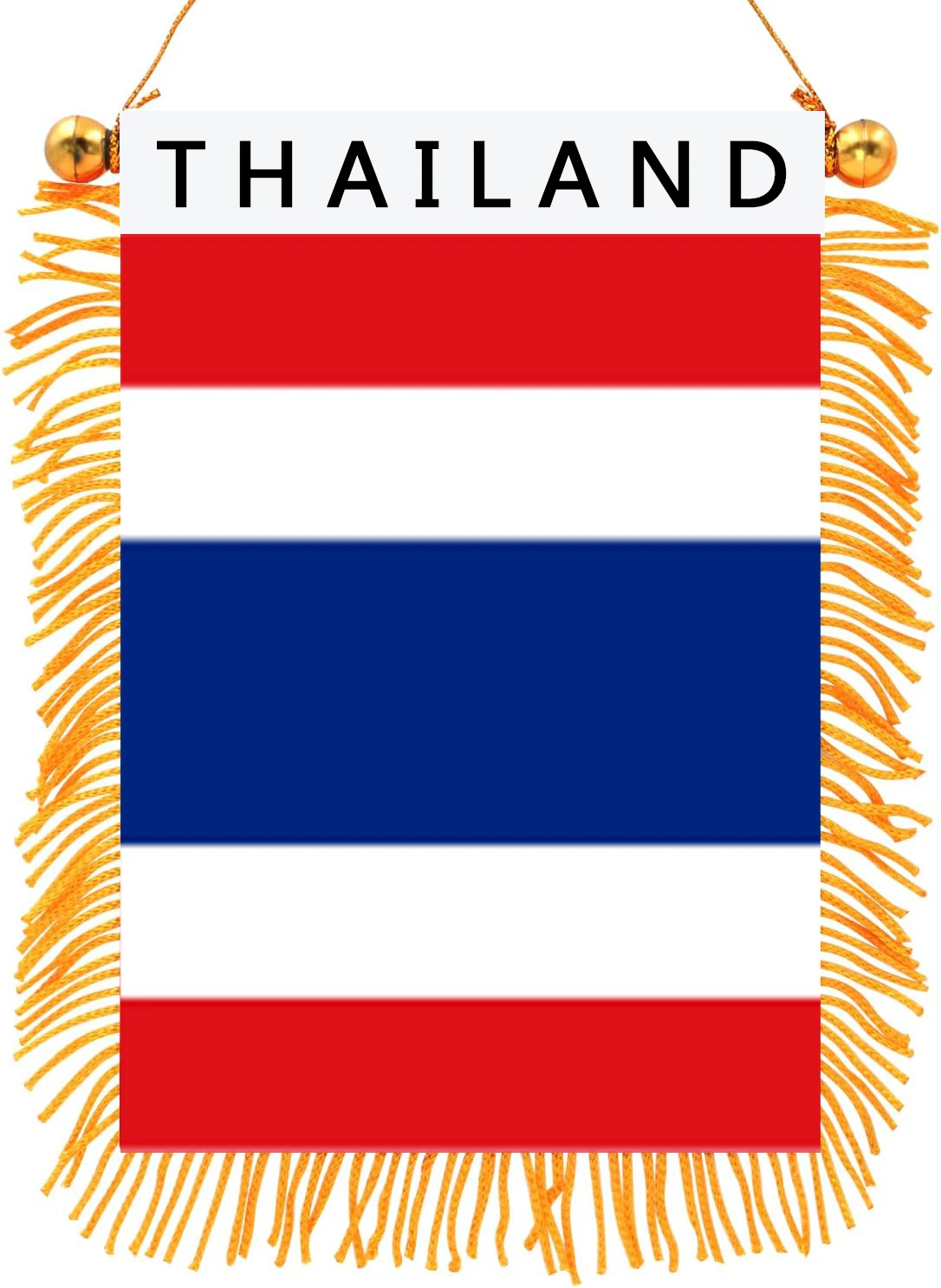 Directly Delivery Car Window Decoration Stain Bunting Pennant  Thailand Flags