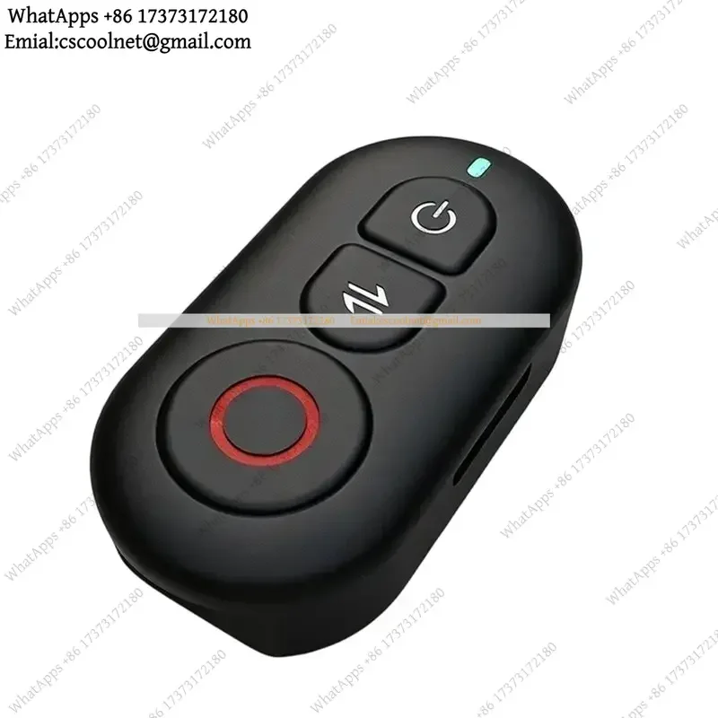 JS02 B03B Portable Wireless Bluetooth Remote Control for Insta360, DJI & GoPro – Rechargeable Sports Camera Controller