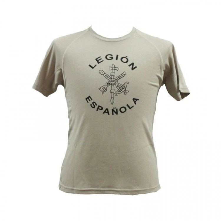 

Camiseta Técnica Legión Española Comandante Aramayo T-Shirt Short Sleeve Casual 100% Cotton Shirt