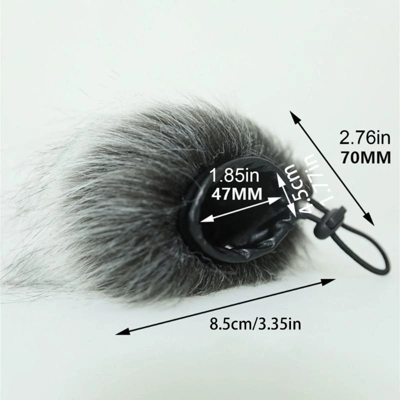 المسجلات الرقمية المحترفة الميكروفون فروي الزجاج الأمامي فراء لتكبير H1 أساسي