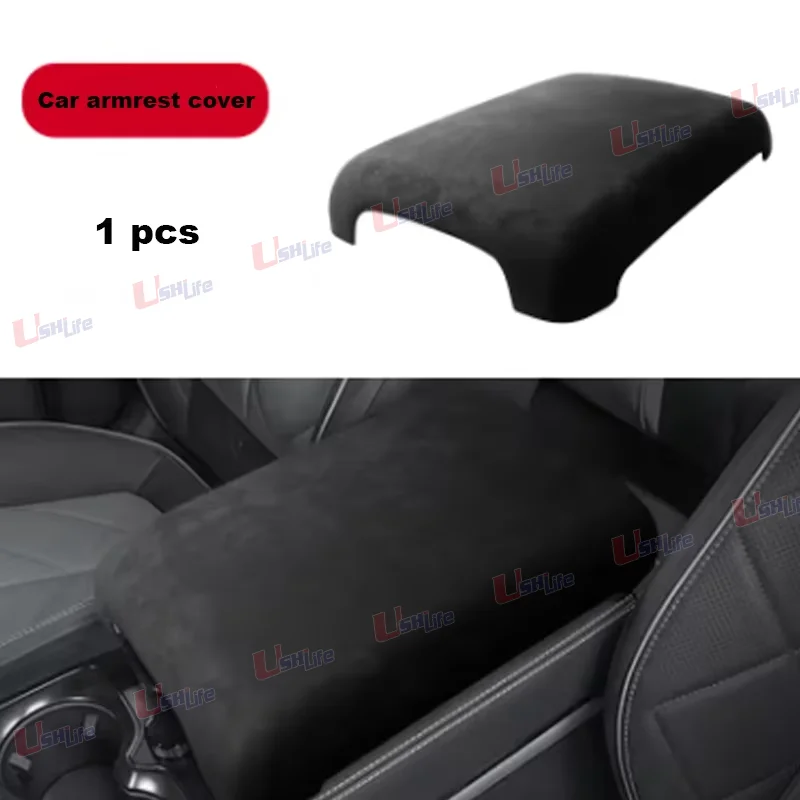 For BYD Equation Leopard 5 Suede Car Interior Protective Sticker Air Outlet Cover Armrest Cup Holder Panel Mat Car Accessories