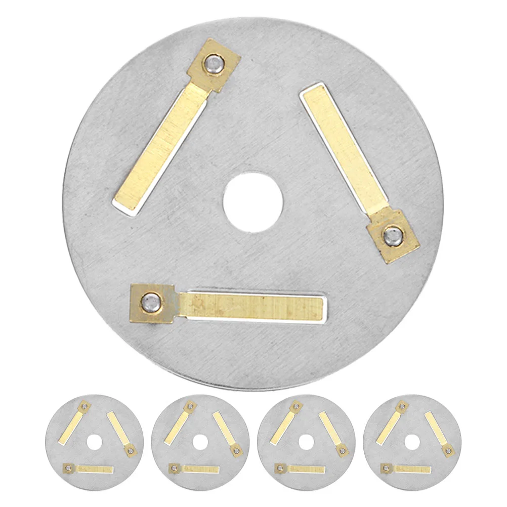 

5 Pcs Whistling Kettle Lid Accessories Metal Stainless Steel Whistle Replace Teapot Sound Copper Chips