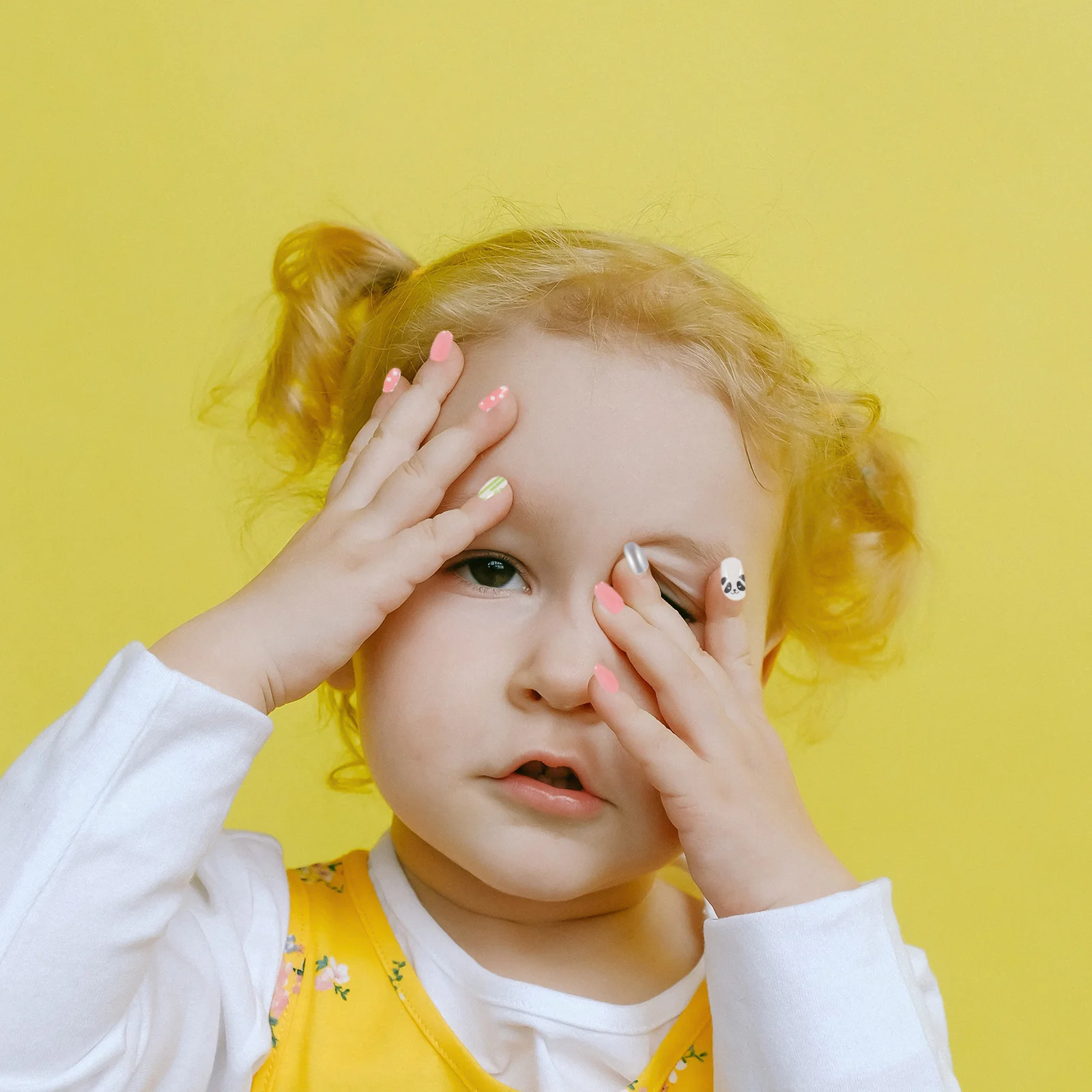 

240 Pcs/ False Nails Stickers Press On Fake Full Cover Artificial