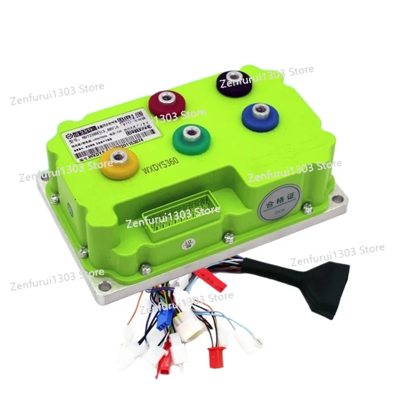 

ND72360 48-72V Sine Wave Vector Weak Magnetic Controller 190A/360A DC Bluetooth Debugging Programming Motor Controller