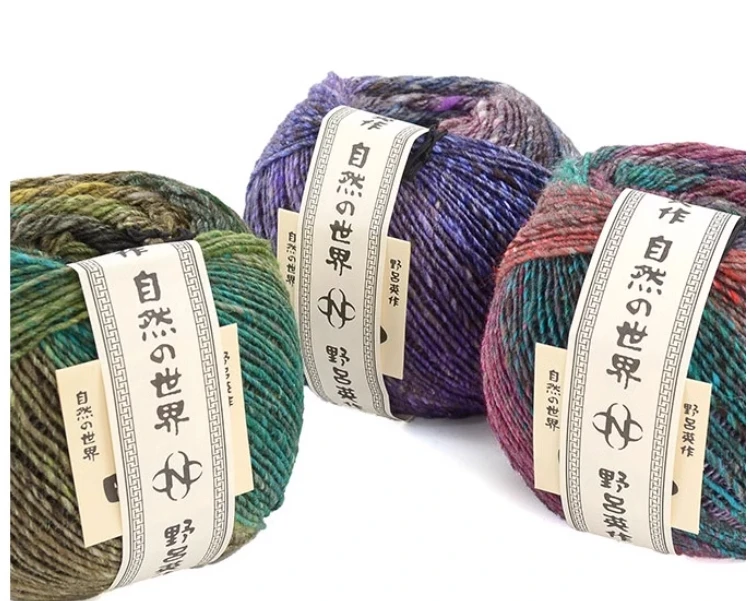 

NORO Wool Yarn 375 Meters 2 Balls Hand Knitting Fabric for Clothing Accessories Belts Hats Scarves Spring 2025