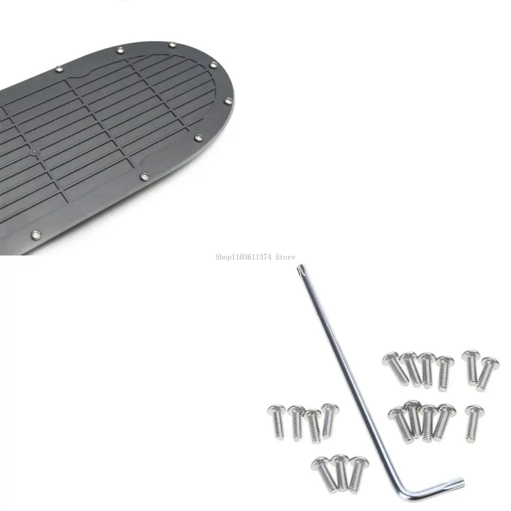 

Replacement Screws Suit Electric Scooters Repairs Tool Mounting Screw for Easy Installation and Corrosion Resistances