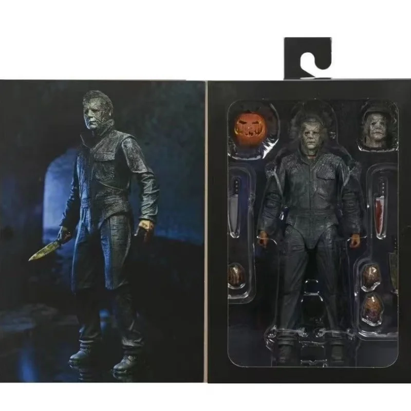 Halloween Ultimate Michael Myers Action Figure Toys Neca 60651 Figuras Anime 7-Inch Collection Model Toys Original Festival Gift