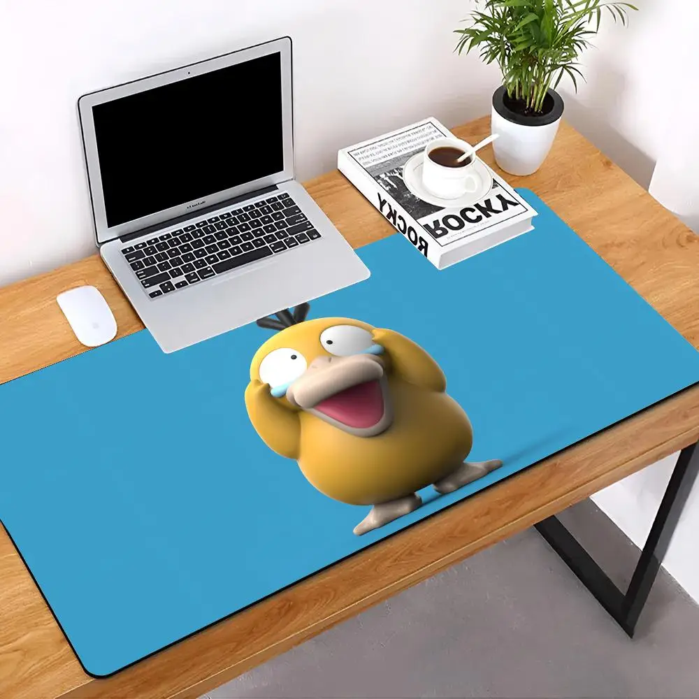 

Pokemon Psyduck MINISO Mouse Pad E-sports players Desk Mat With Pad Gaming Accessories Prime Gaming Keyboard Pad XXL 90x40cm