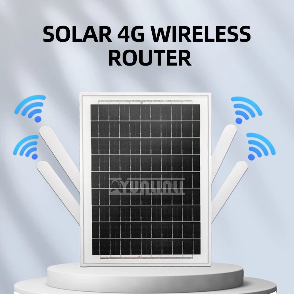 

Solar 4G Router Wireless WIFI router waterproof and dustproof router solar self-generating router