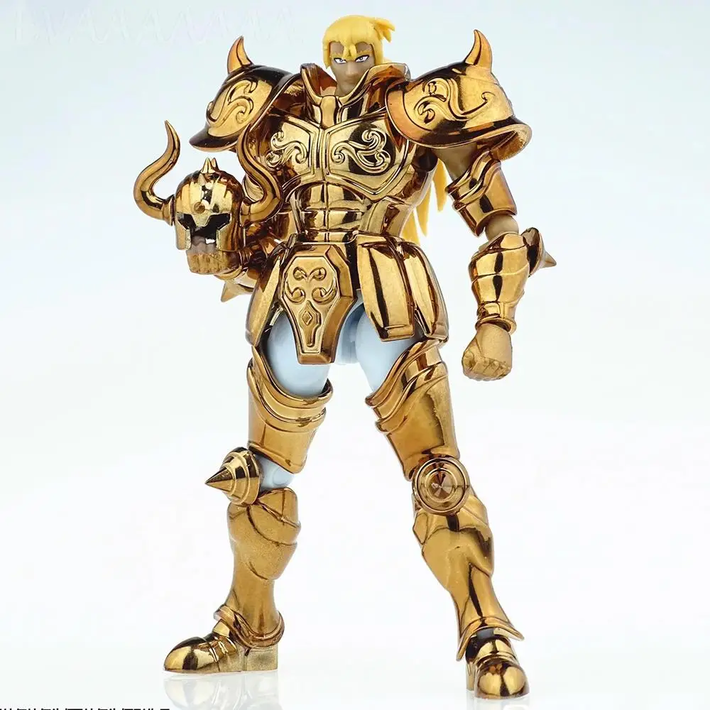 SG JModel Saint Cloth Myth DDP EX Gold Saint Taurus Aldebaran con objeto Mini, figura de acción de armadura de Metal de 100mm, juguete, tamaño D.P